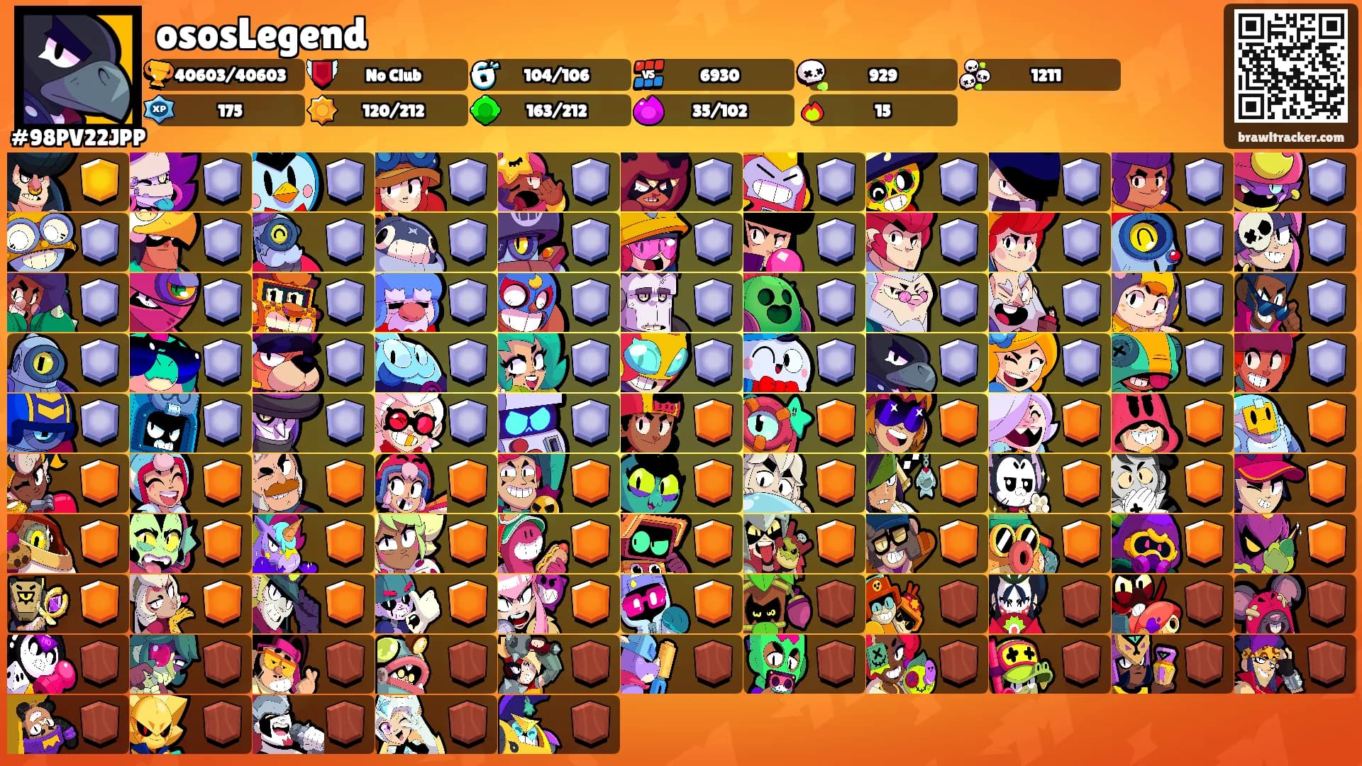 ososLegend's Ranks