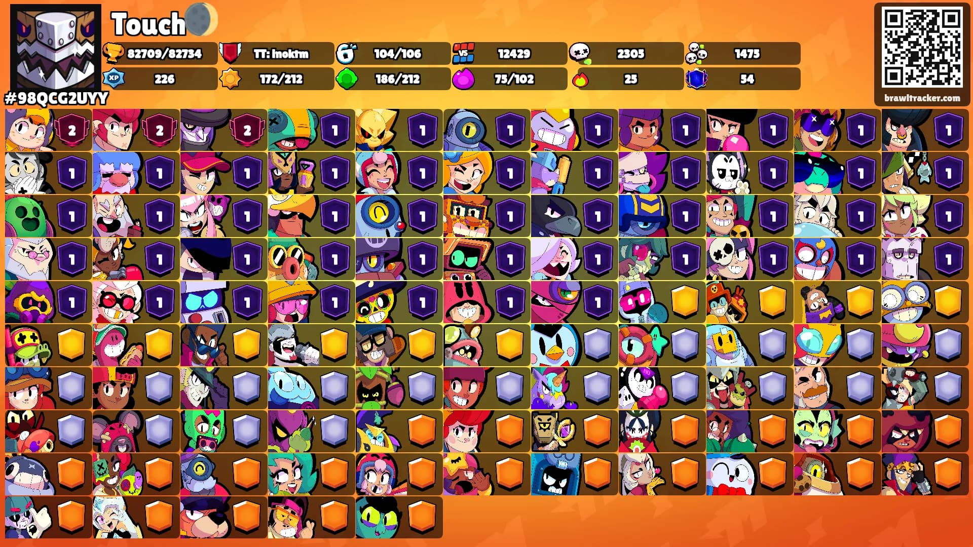 Touch🌒's Ranks