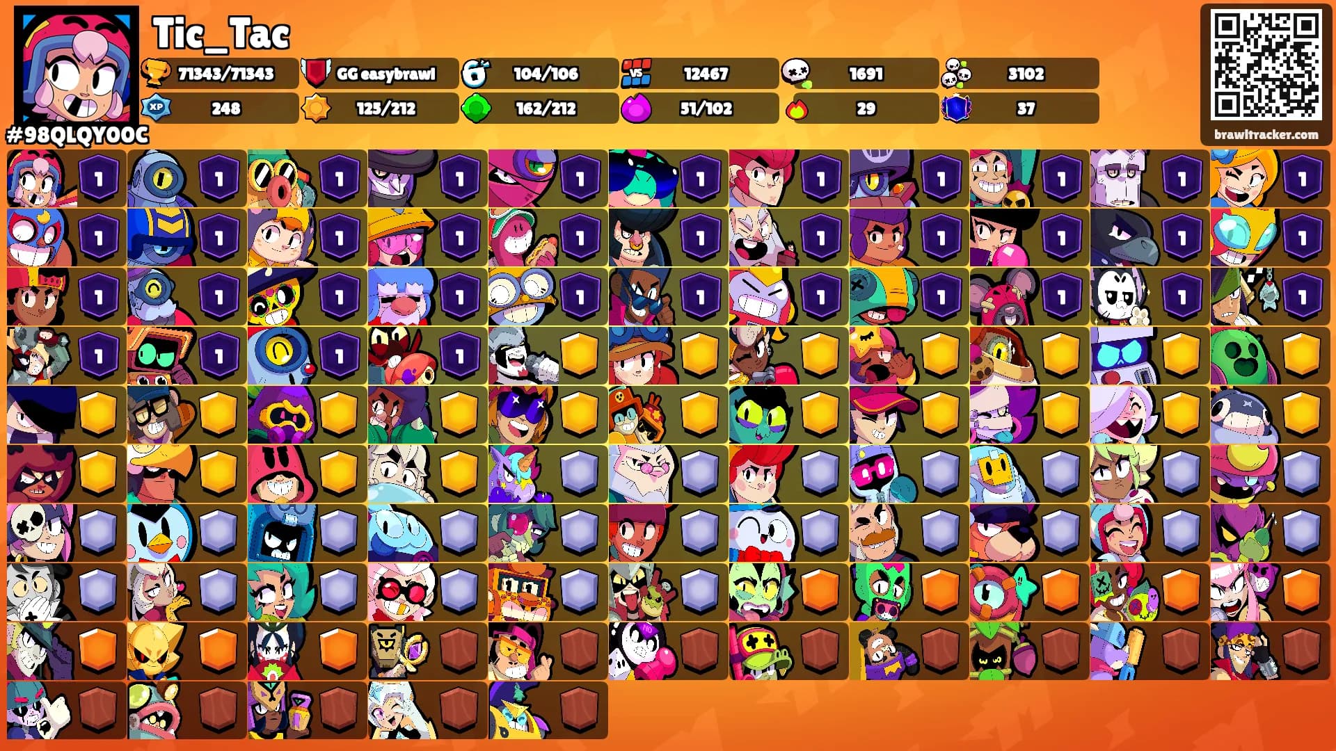 Tic_Tac's Ranks