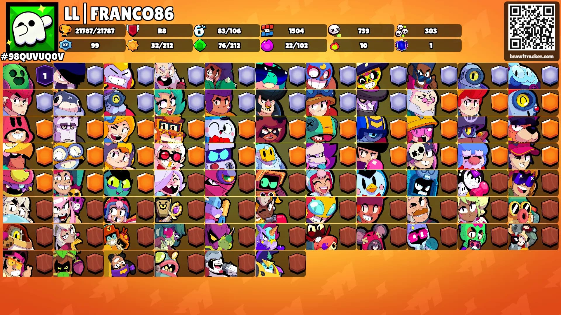 LL|FRANCO86's Ranks