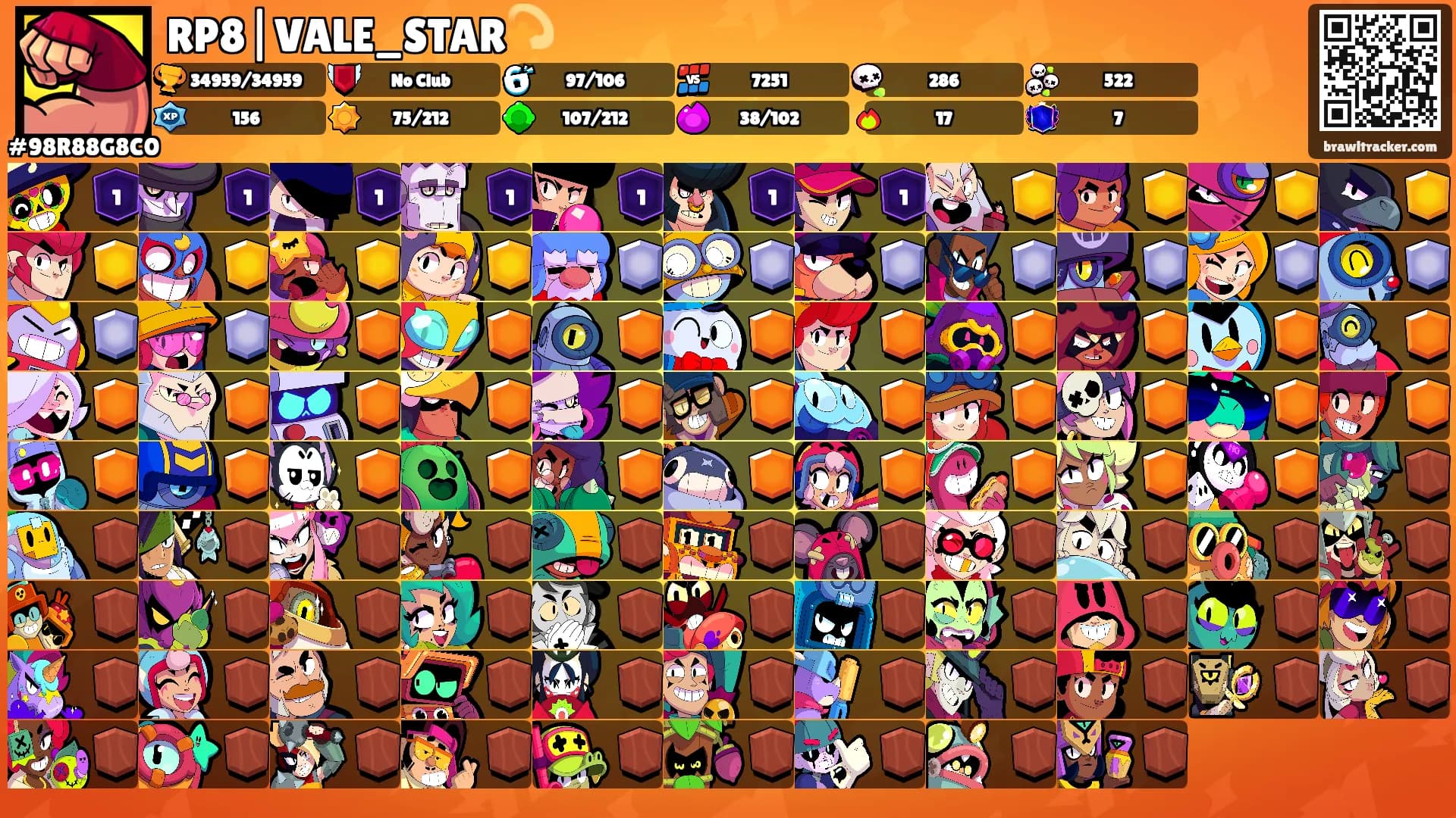 RP8|VALE_STAR💫's Ranks