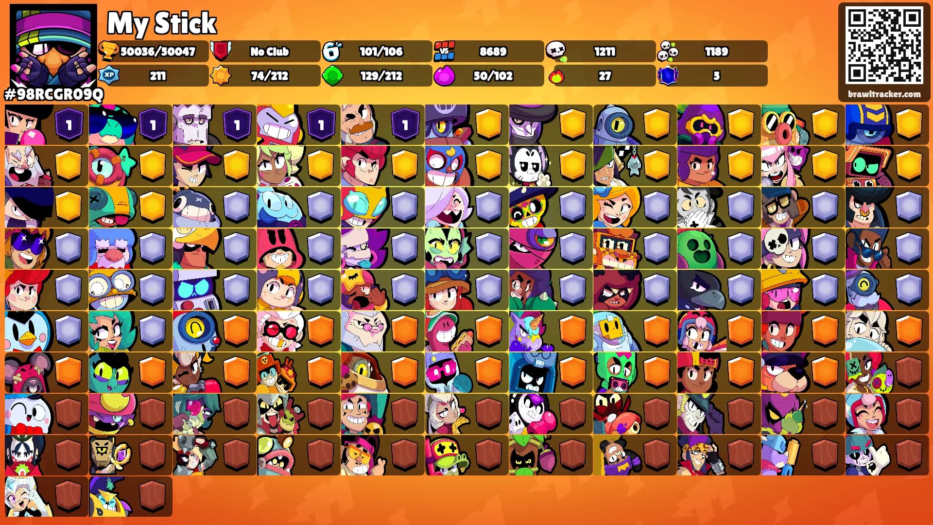 My Stick's Ranks