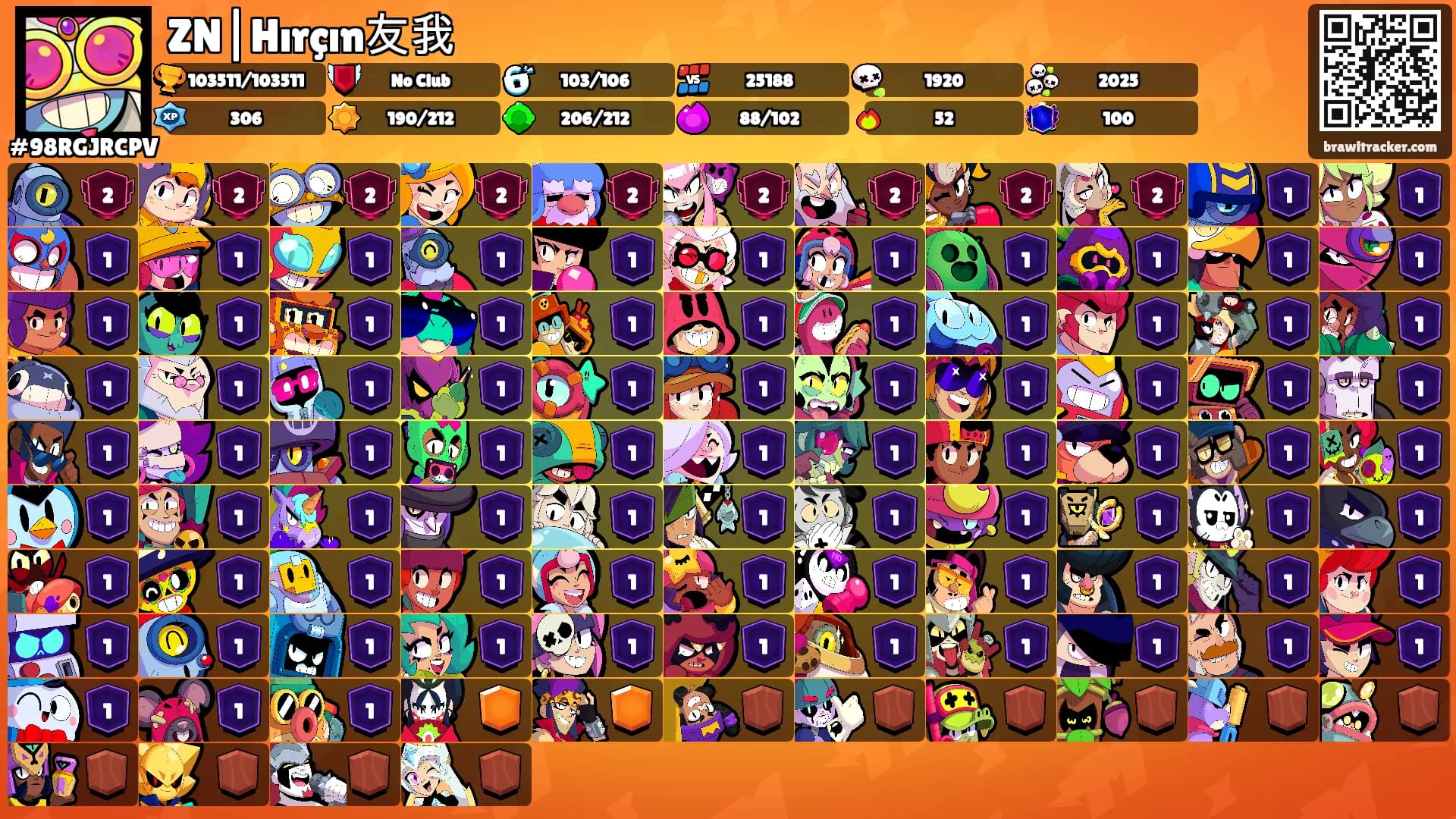 ZN|Hırçın友我's Ranks