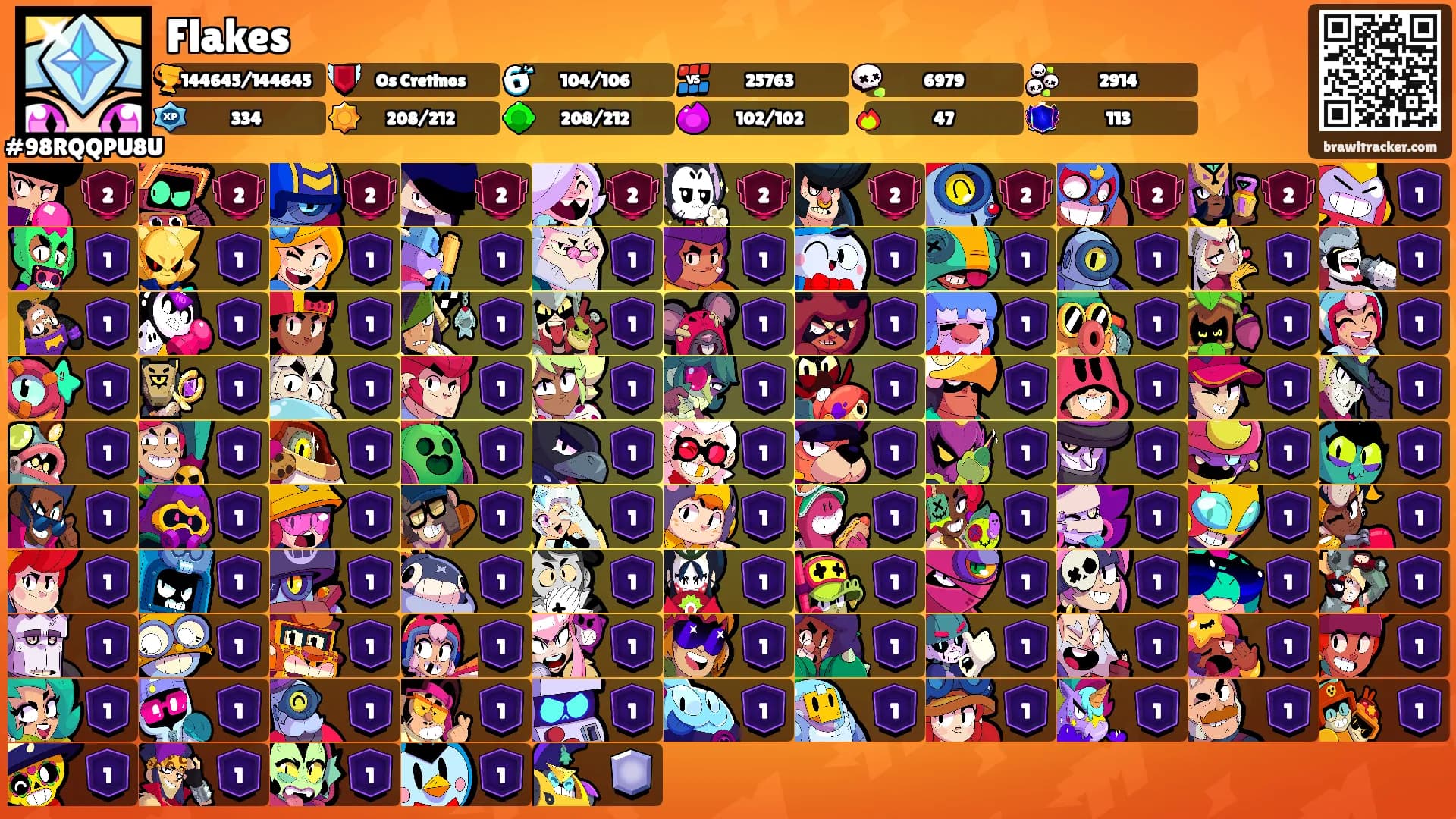 Flakes's Ranks