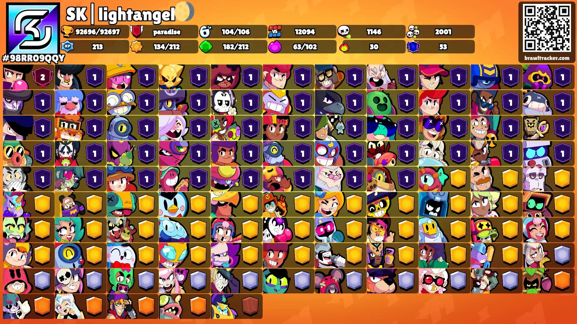 SK|lightangel🌖's Ranks