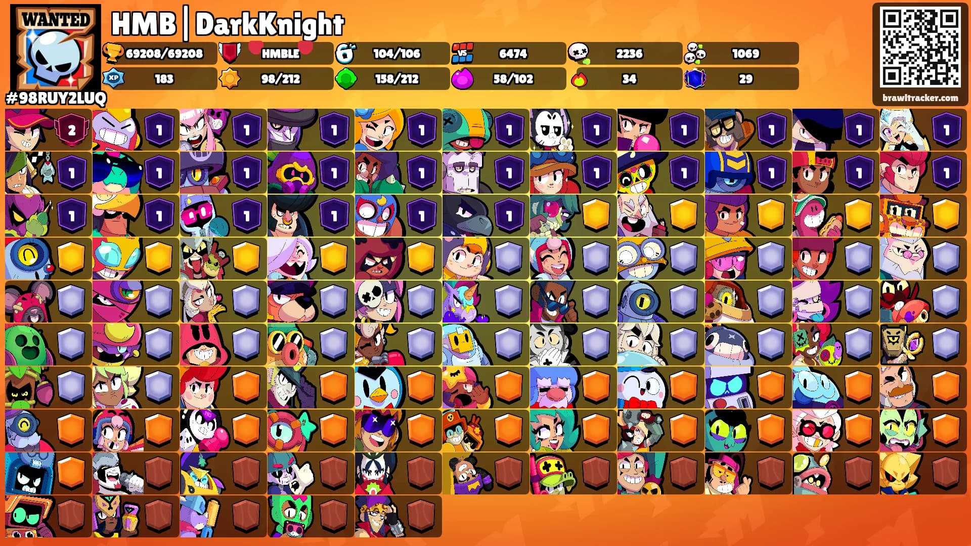 HMB|DarkKnight's Ranks