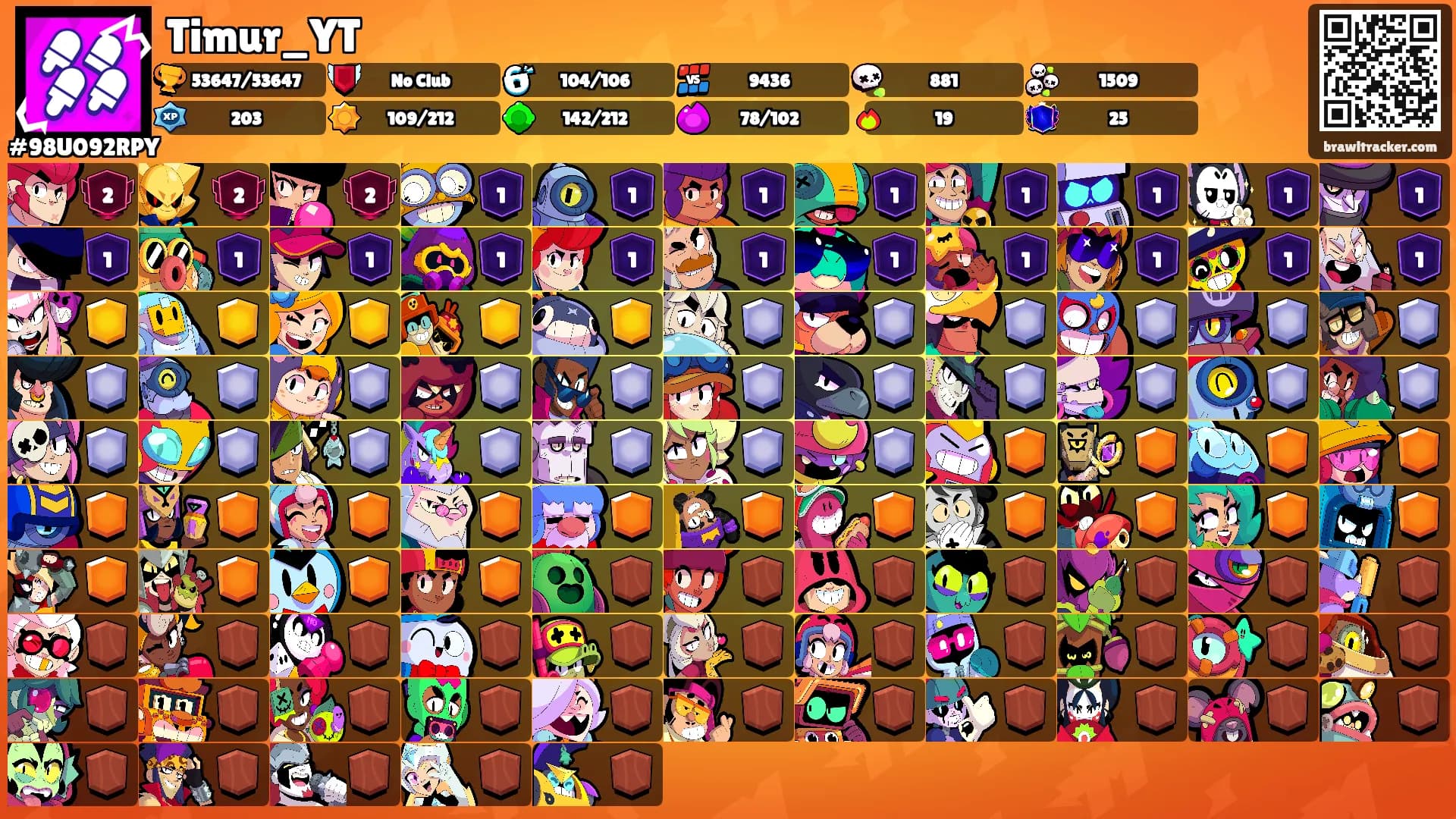 Timur_YT's Ranks