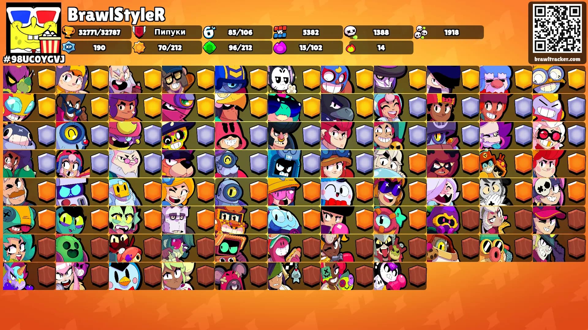 BrawlStyleR's Ranks
