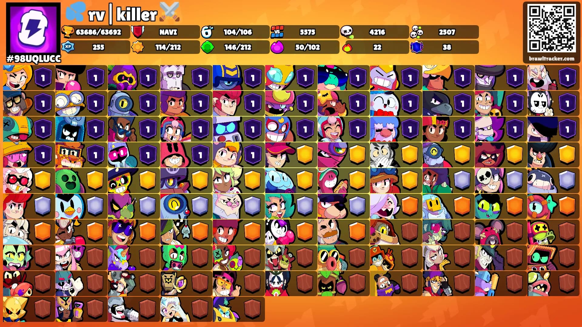 💦 rv|killer ⚔️'s Ranks