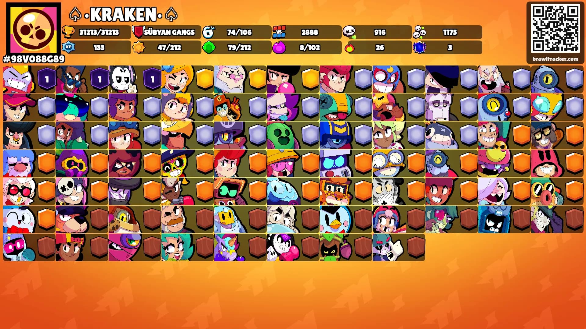 ♤•KRAKEN•♤'s Ranks