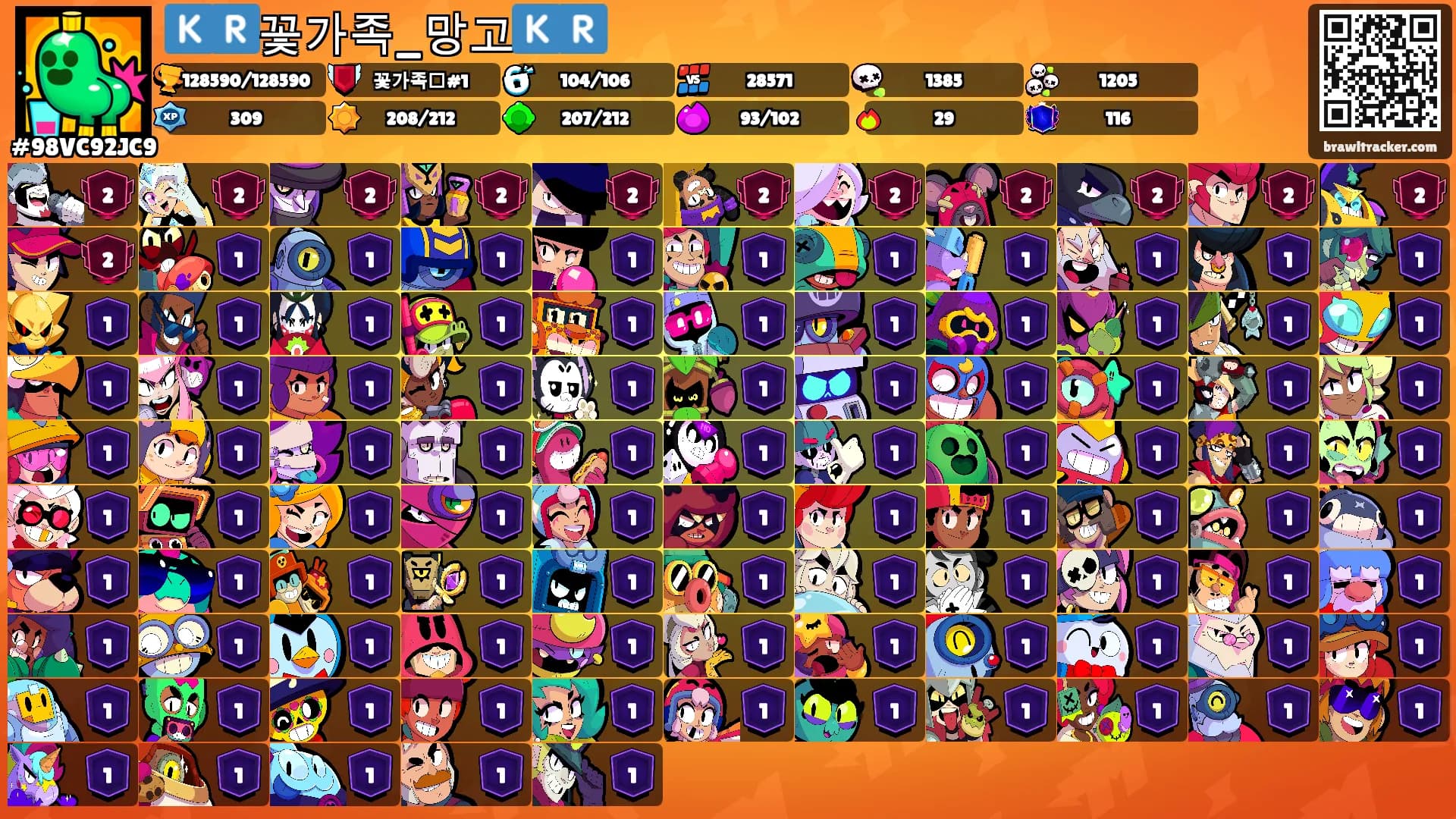 🇰🇷꽃가족_망고🇰🇷's Ranks