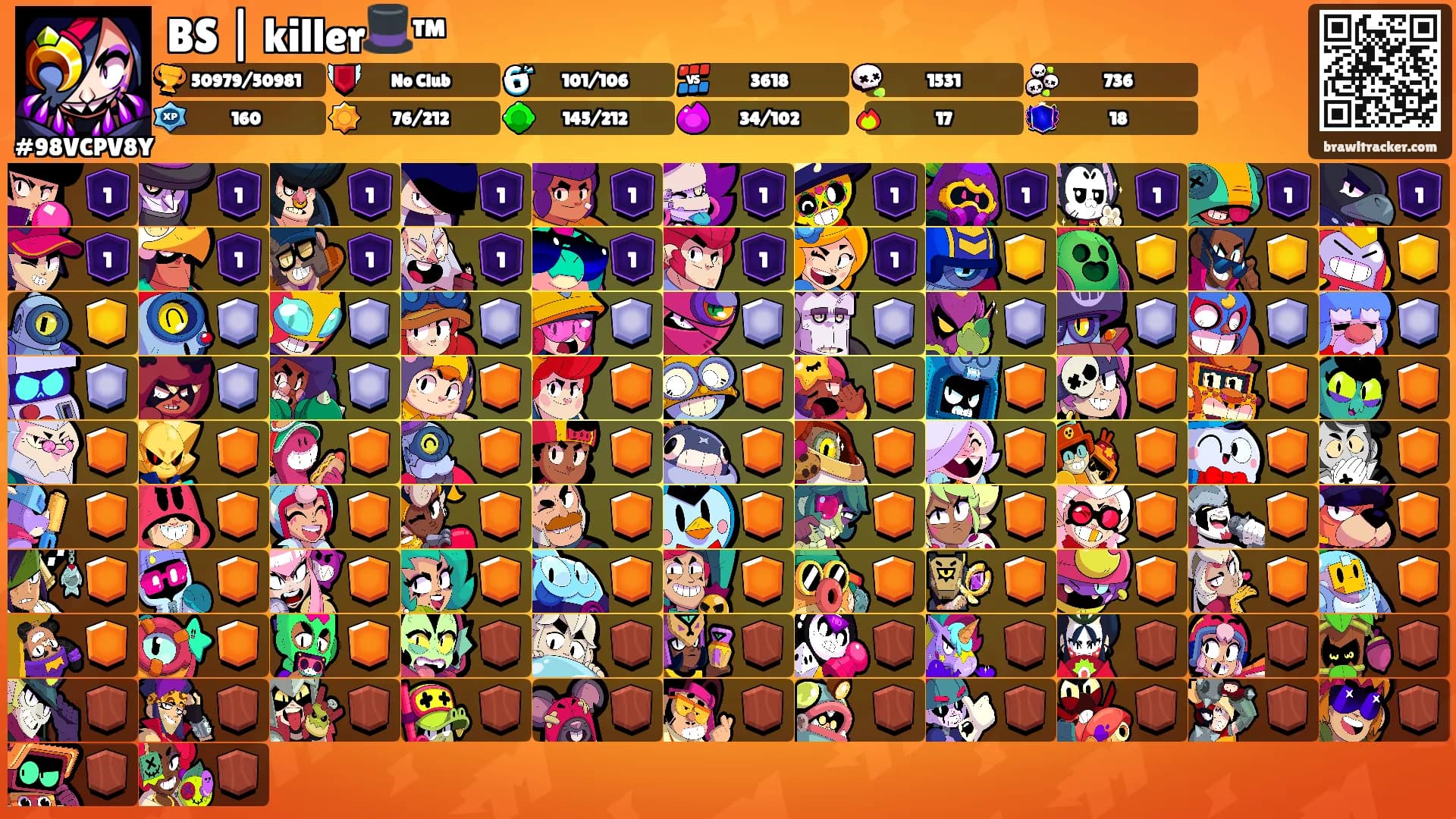 BS | killer🎩™'s Ranks