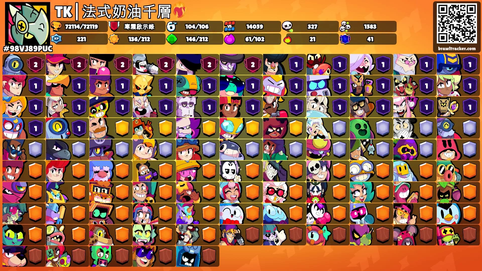 TK|法式奶油千層❤️‍🔥's Ranks