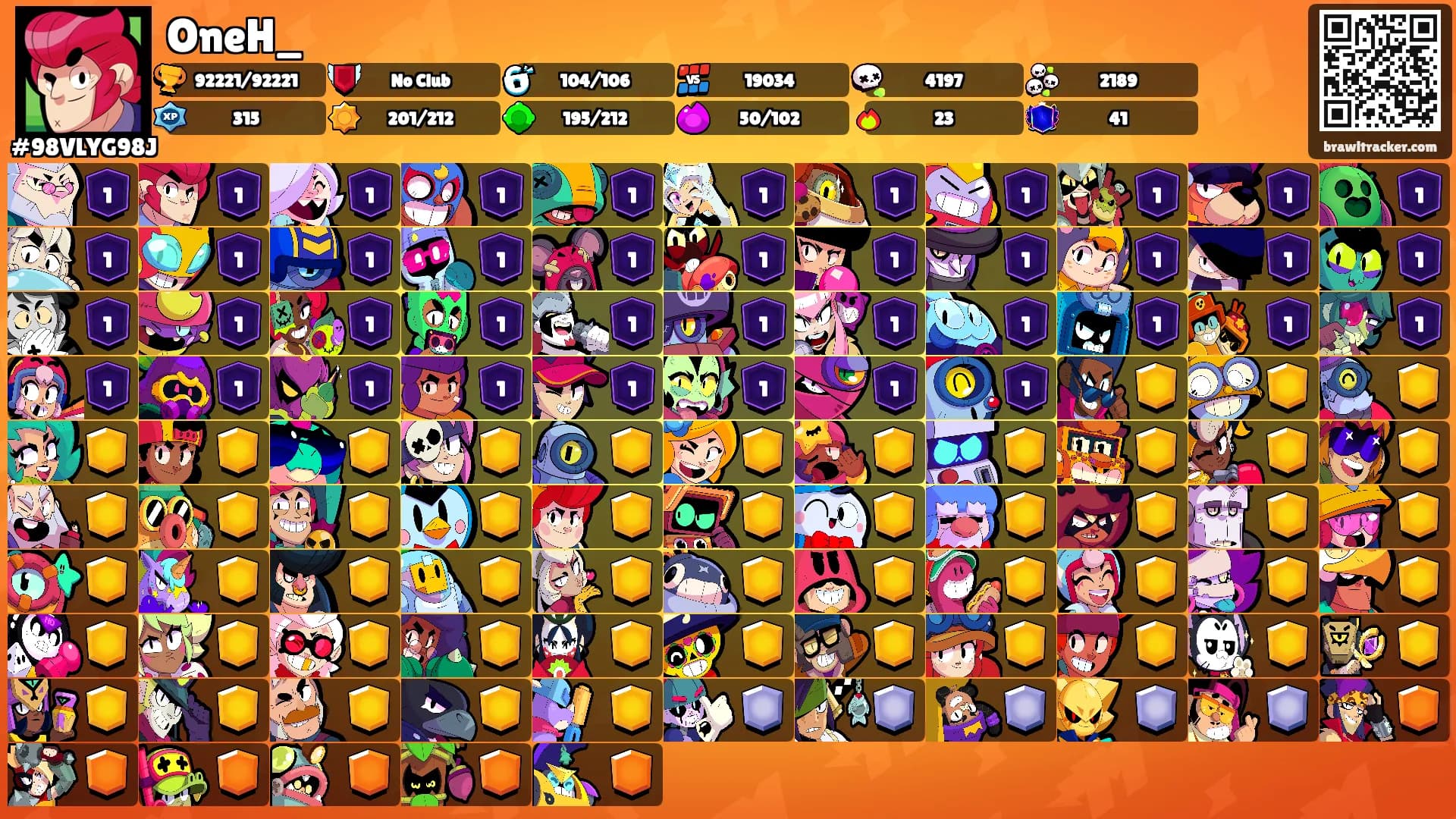 OneH_'s Ranks