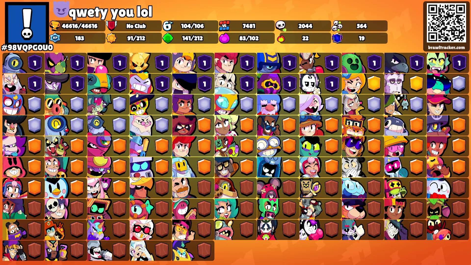 😈qwety you lol's Ranks