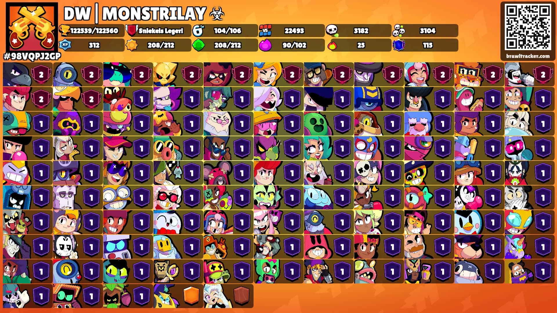 DW|MONSTRILAY ☣'s Ranks