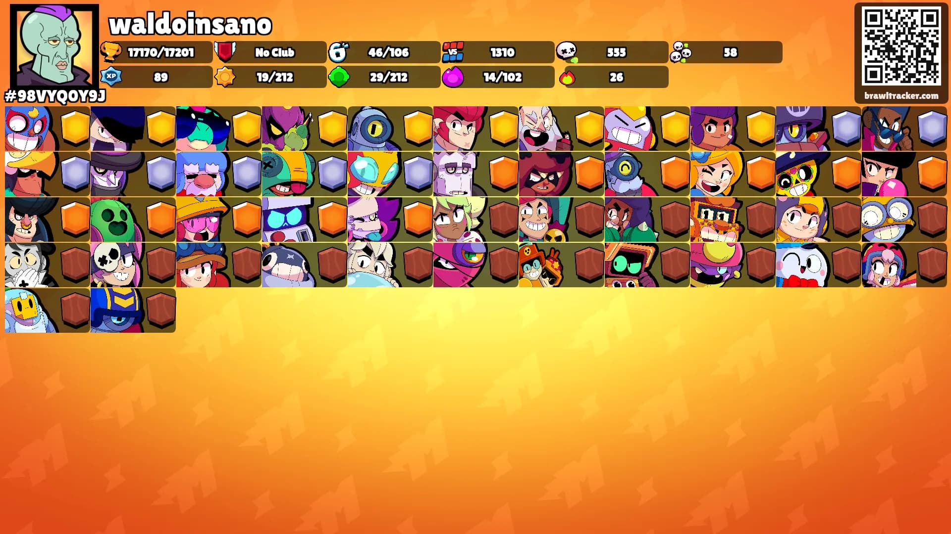 waldoinsano's Ranks