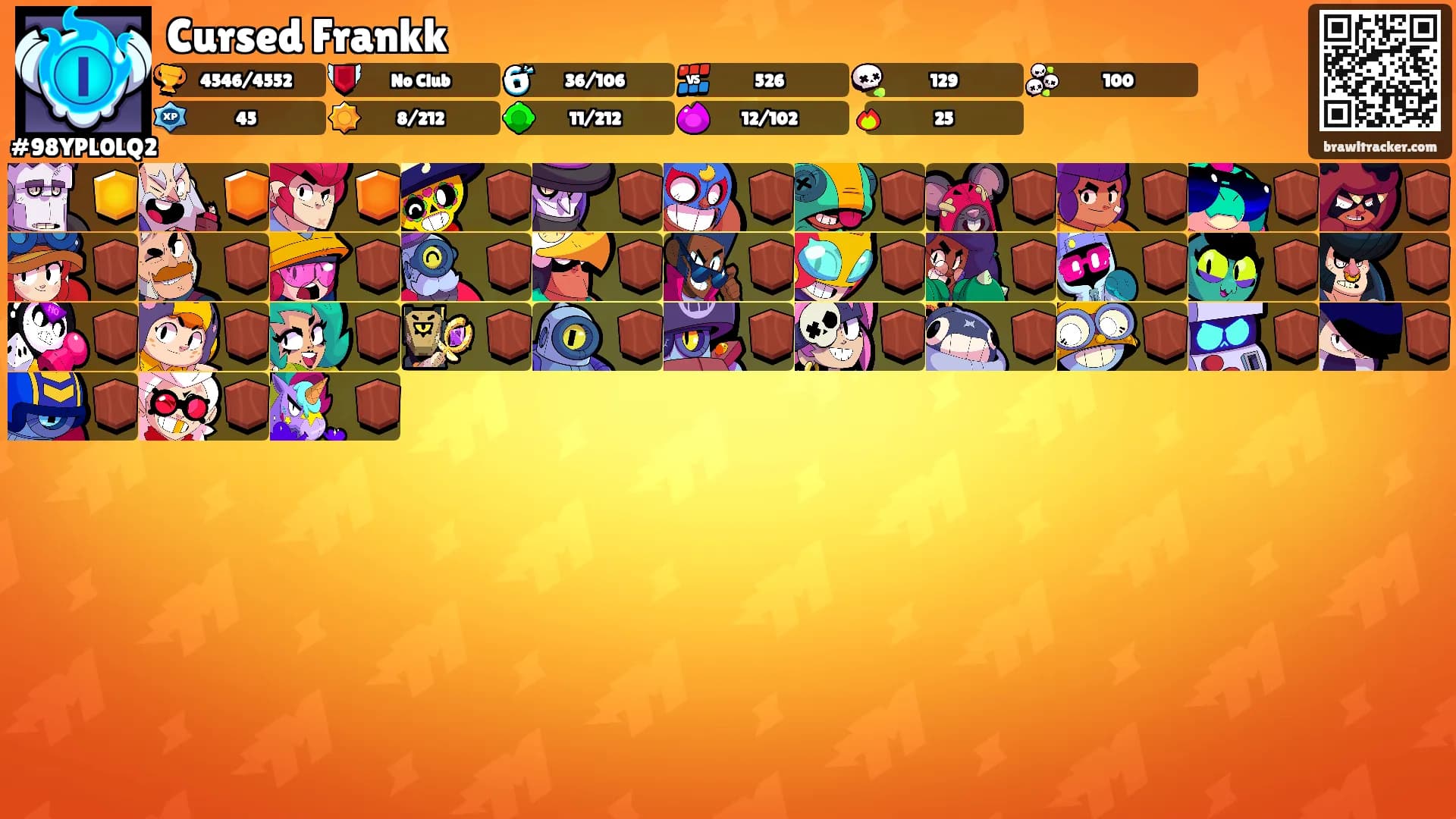Cursed Frankk's Ranks