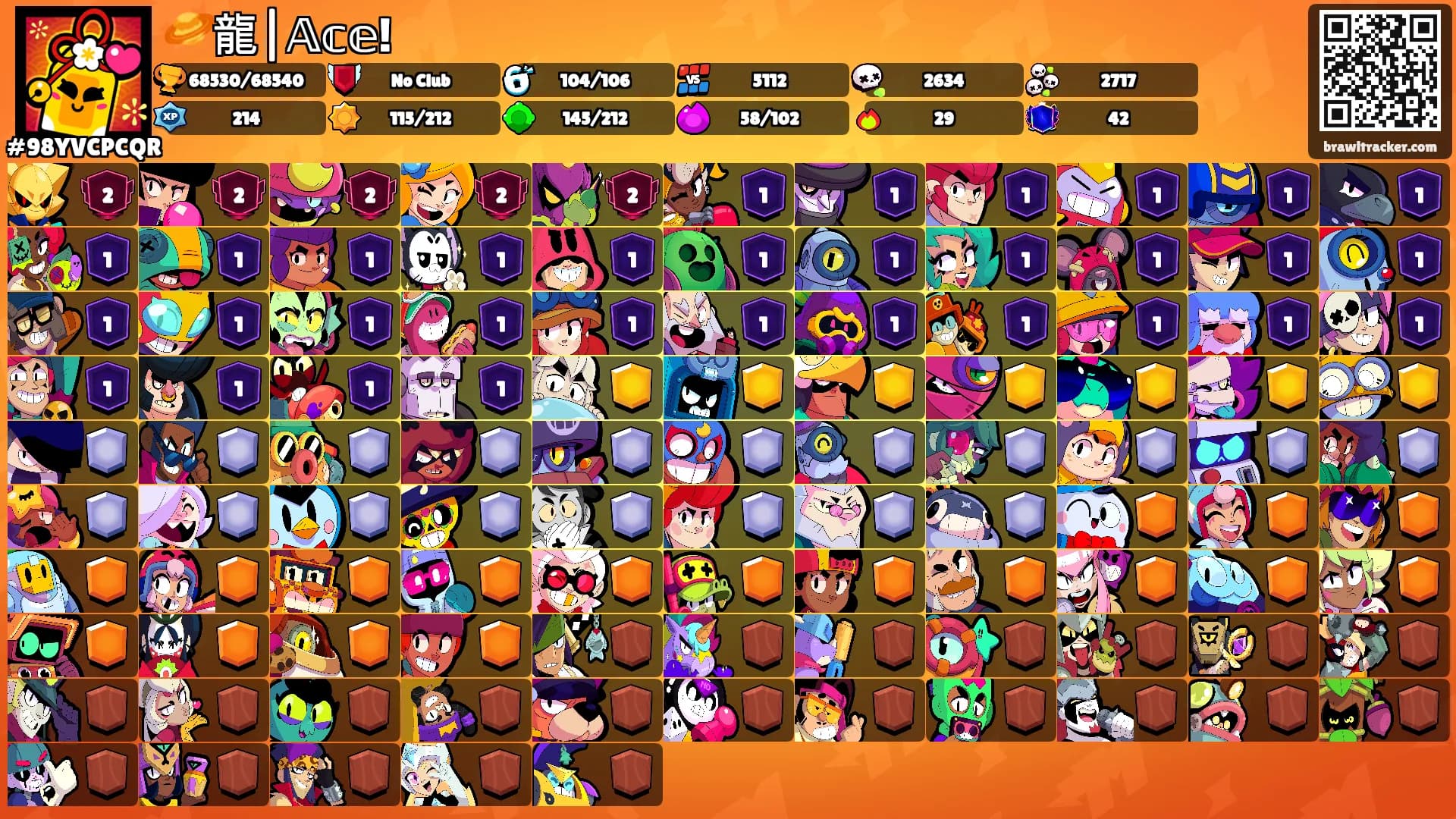 🪐龍|𝔸𝕔𝕖!'s Ranks