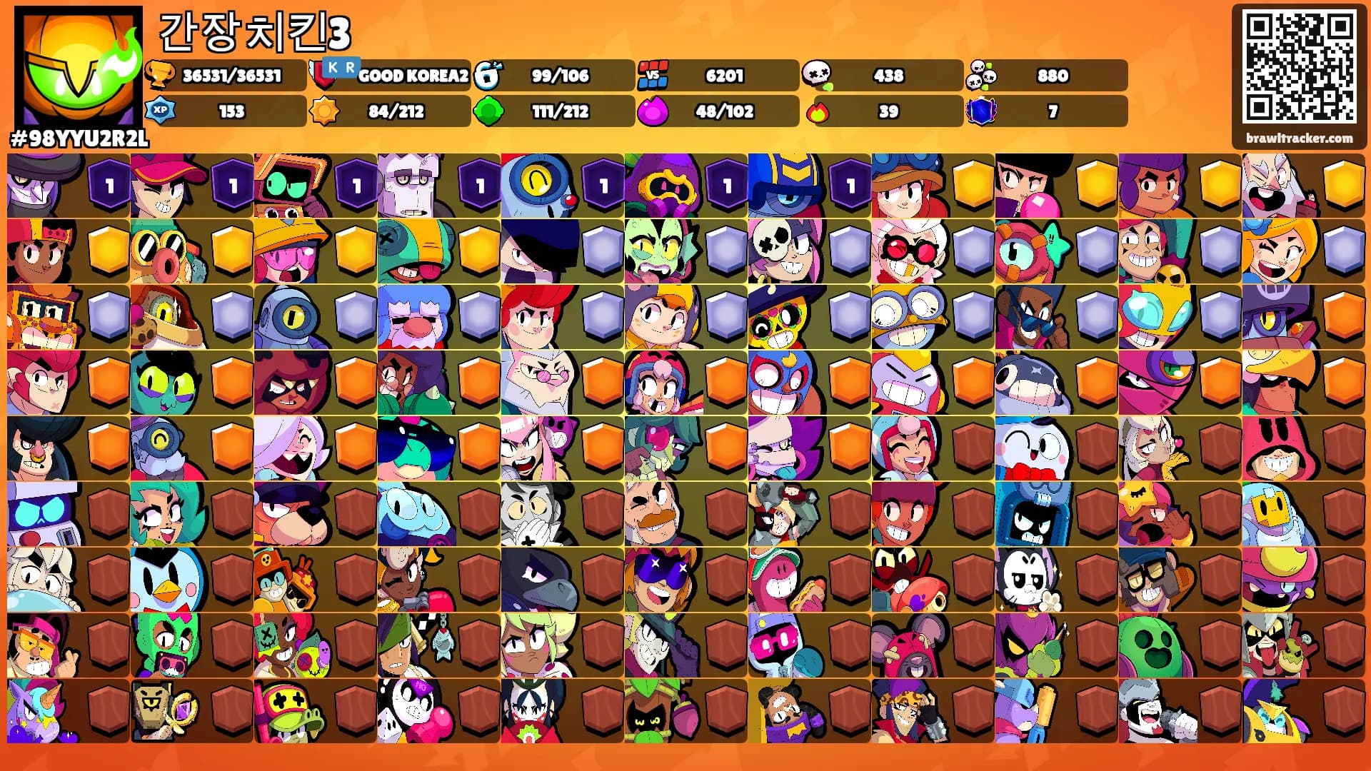 간장치킨3's Ranks
