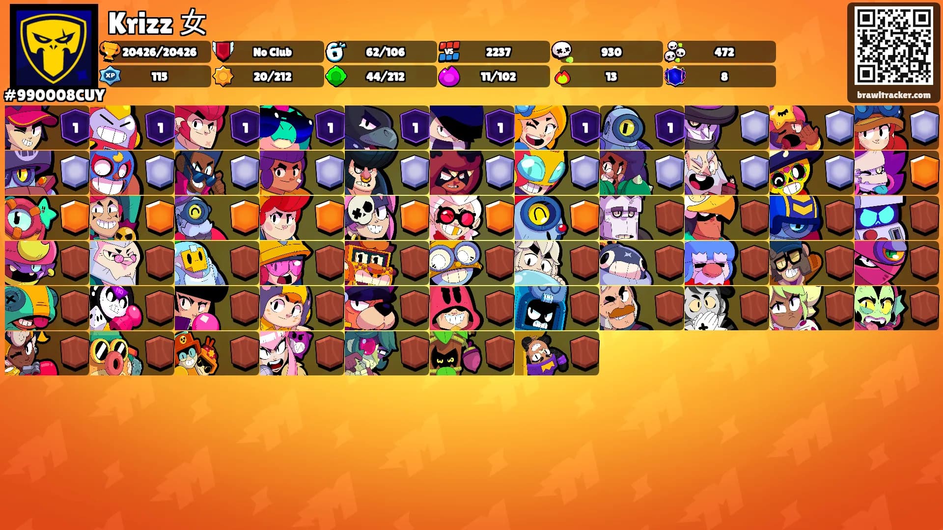 Krizz 女's Ranks