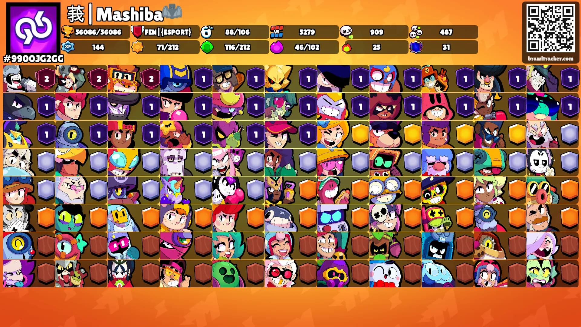 莪|Mashiba🦇's Ranks