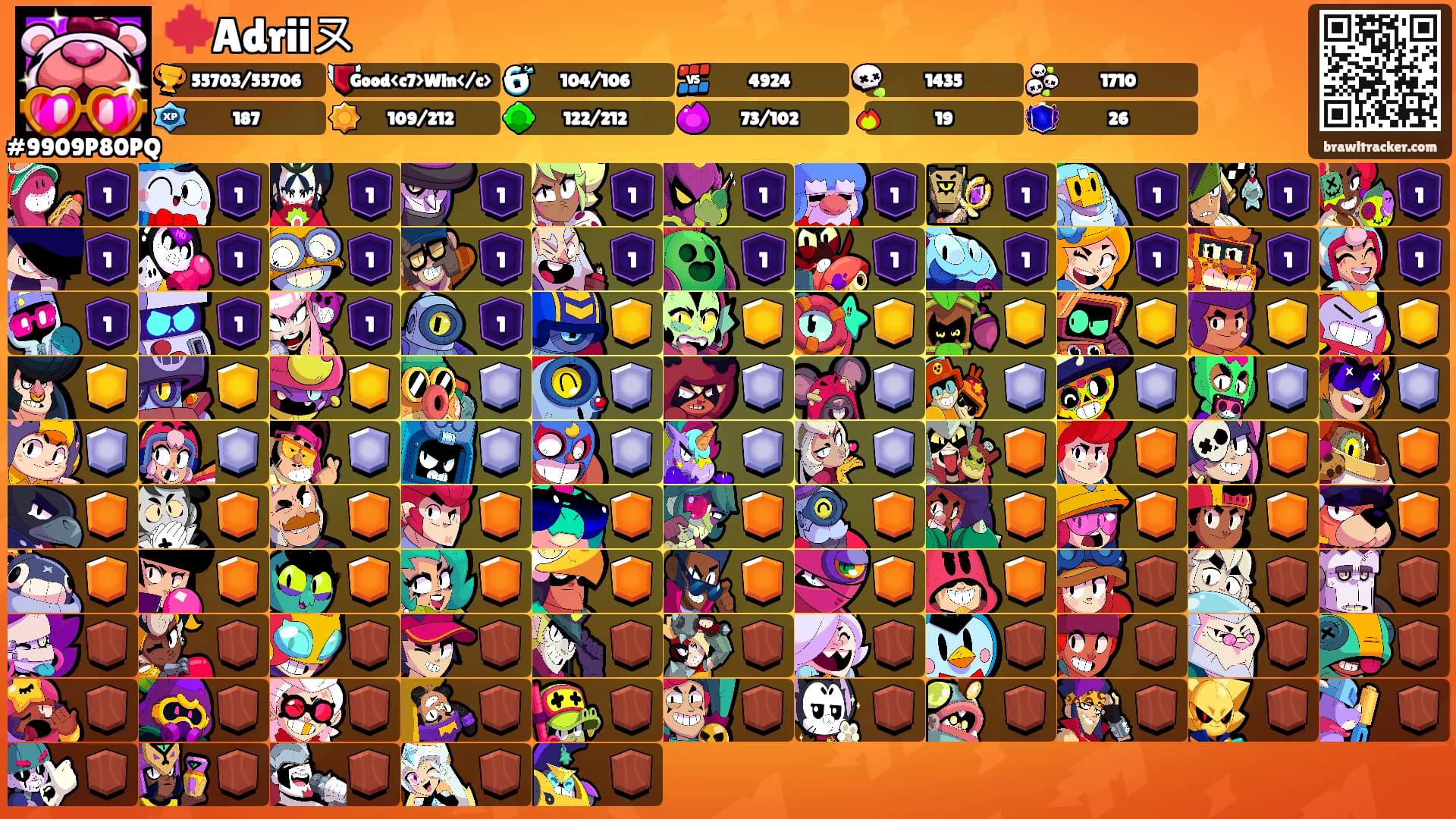 🍁Adriiㄡ's Ranks