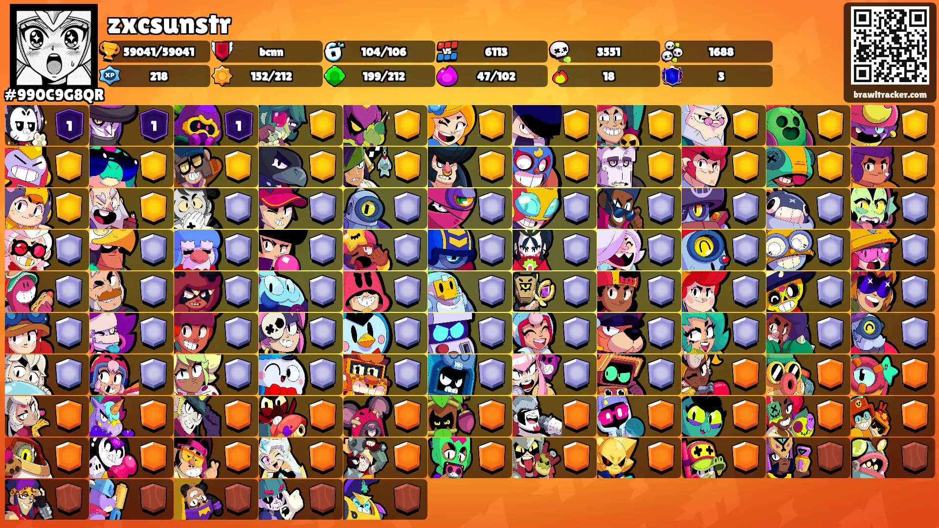 zxcsunstr's Ranks