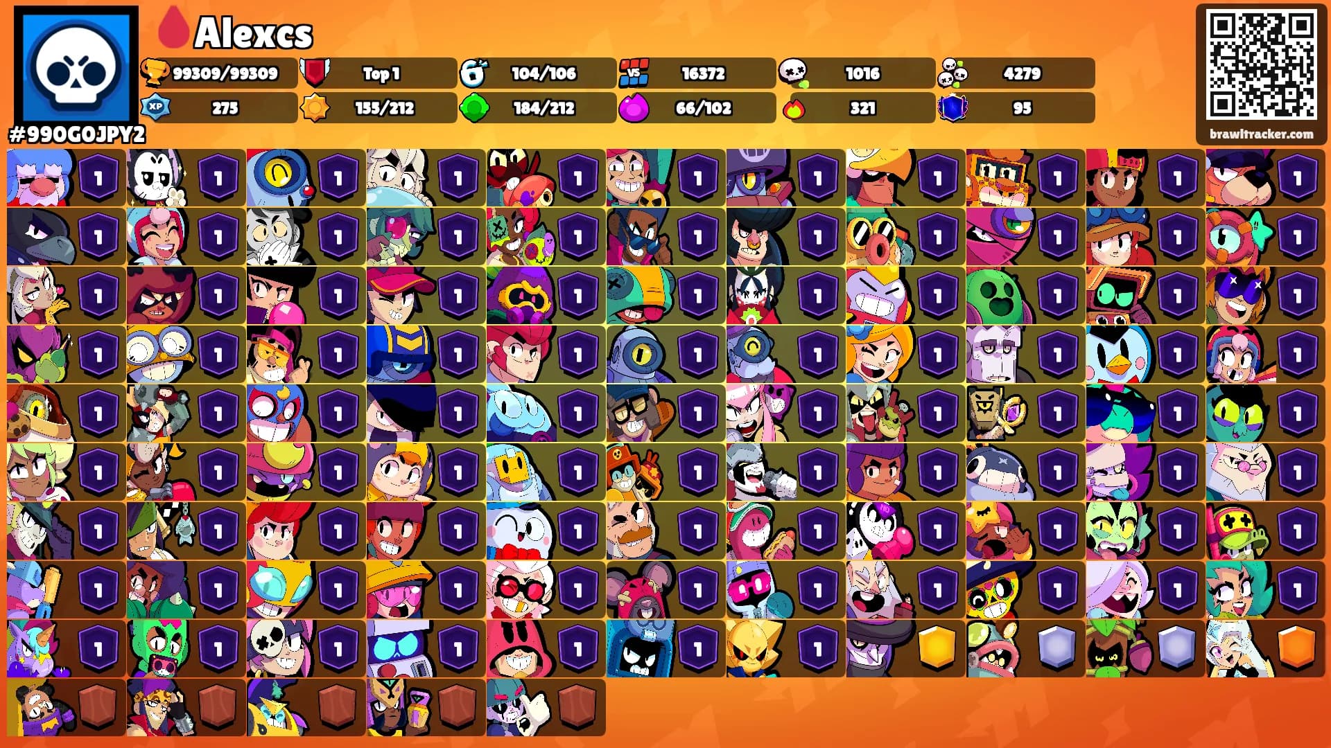 🩸Alexcs's Ranks