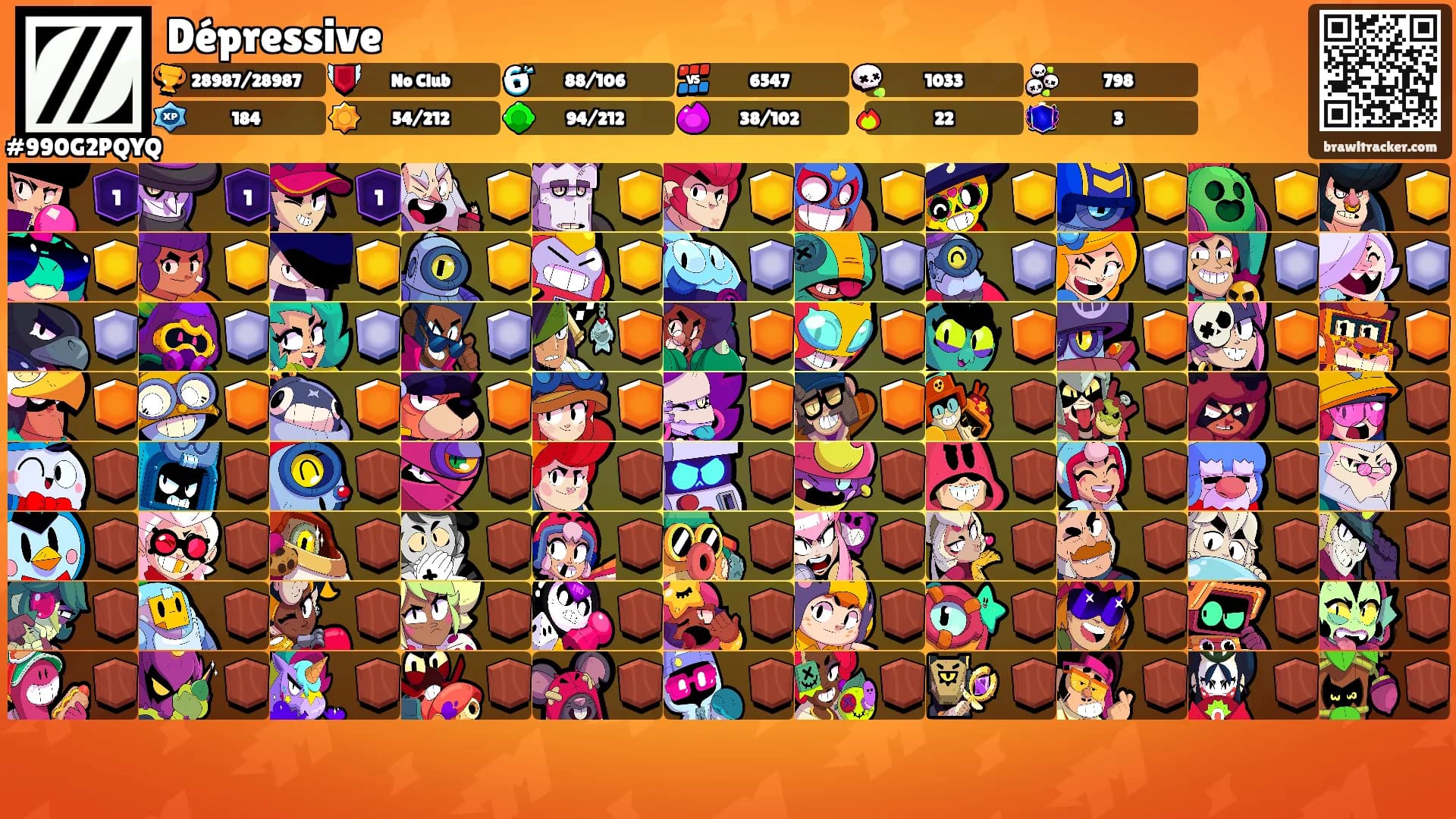 Dépressive's Ranks