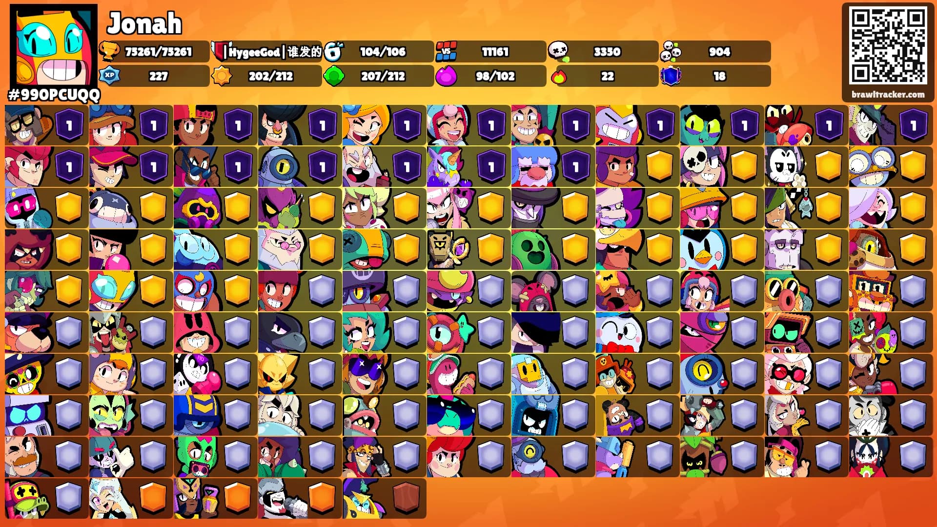 Jonah's Ranks
