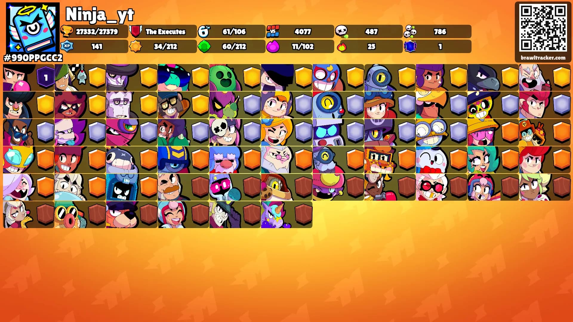 Ninja_yt's Ranks