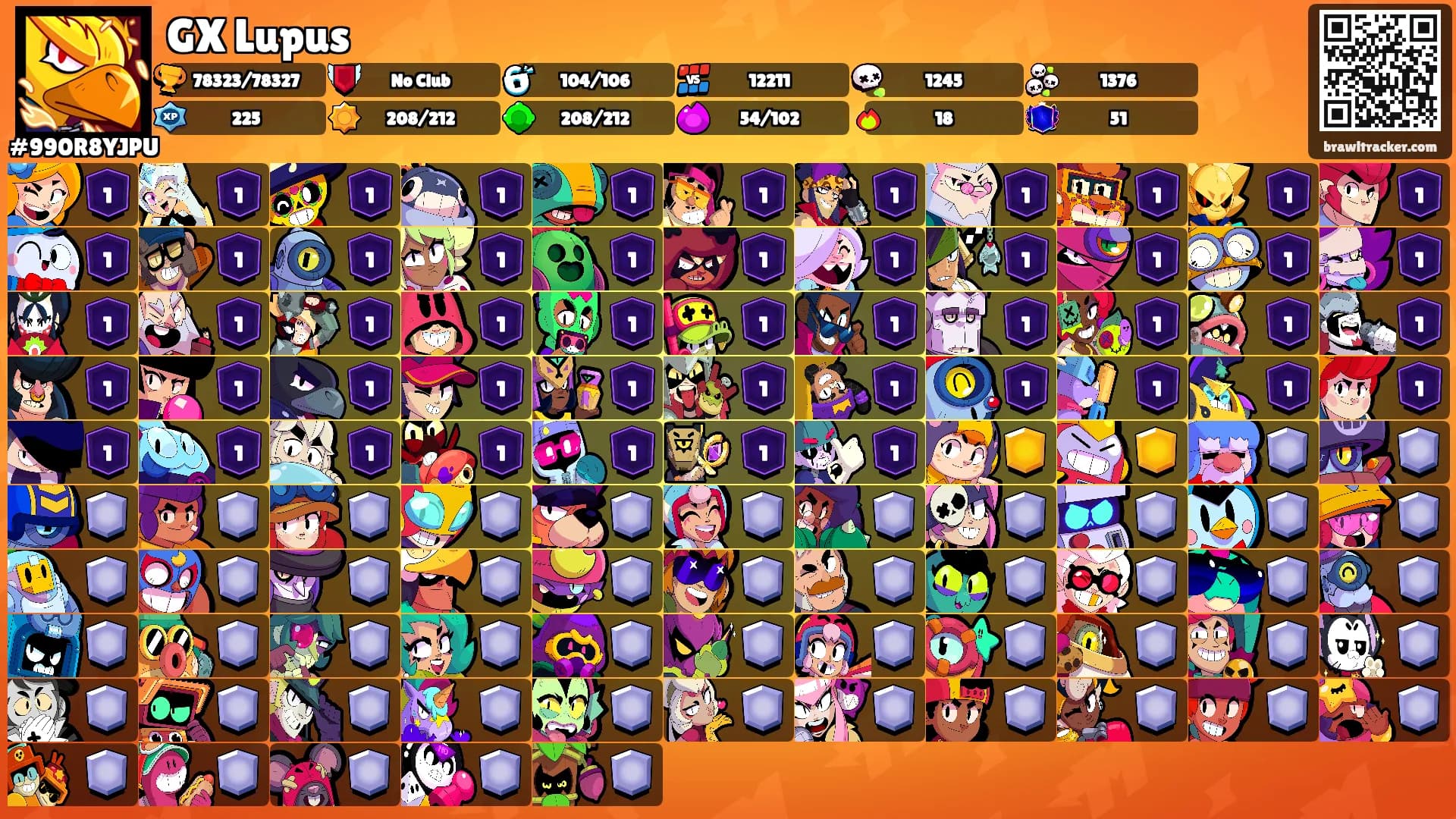 GX Lupus's Ranks