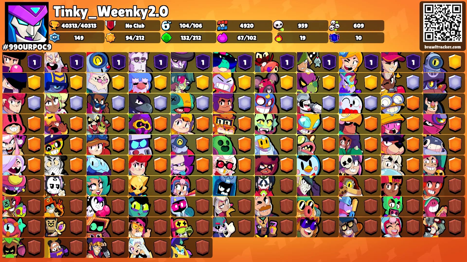 Tinky_Weenky2.0's Ranks