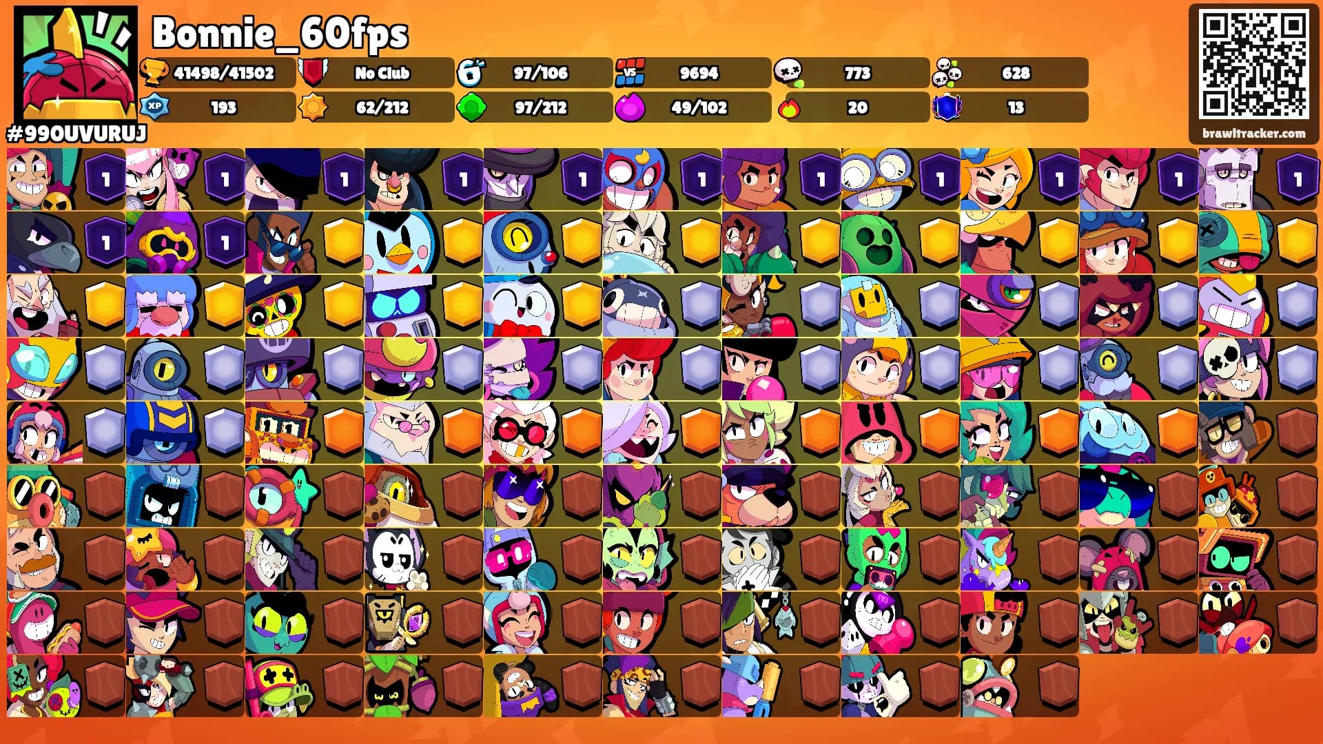Bonnie_60fps's Ranks