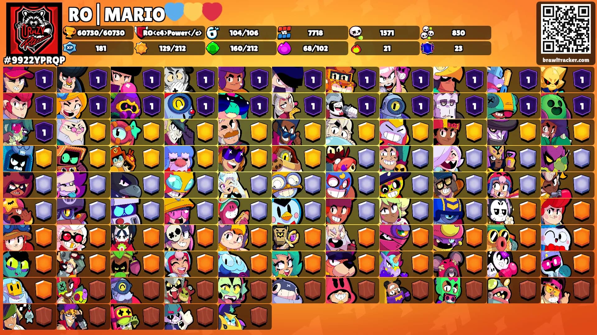 RO|MARIO💙💛❤️'s Ranks