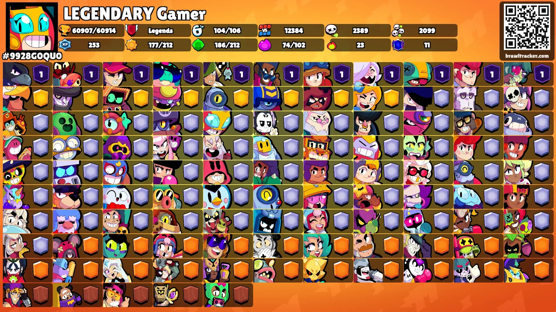 LEGENDARY Gamer's Ranks