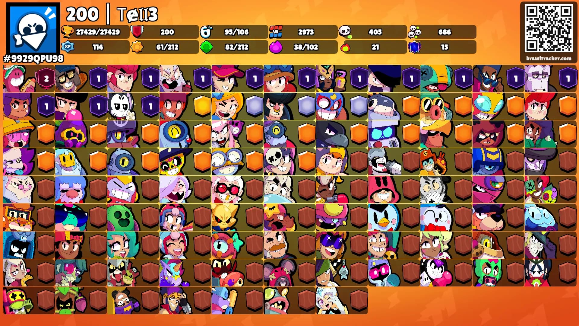 200 | 𝖳ɇ𝔩𝔩3's Ranks