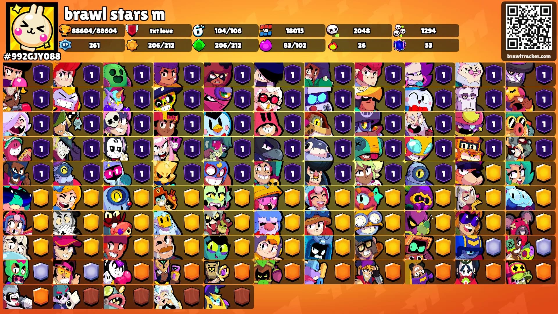 brawl stars m's Ranks