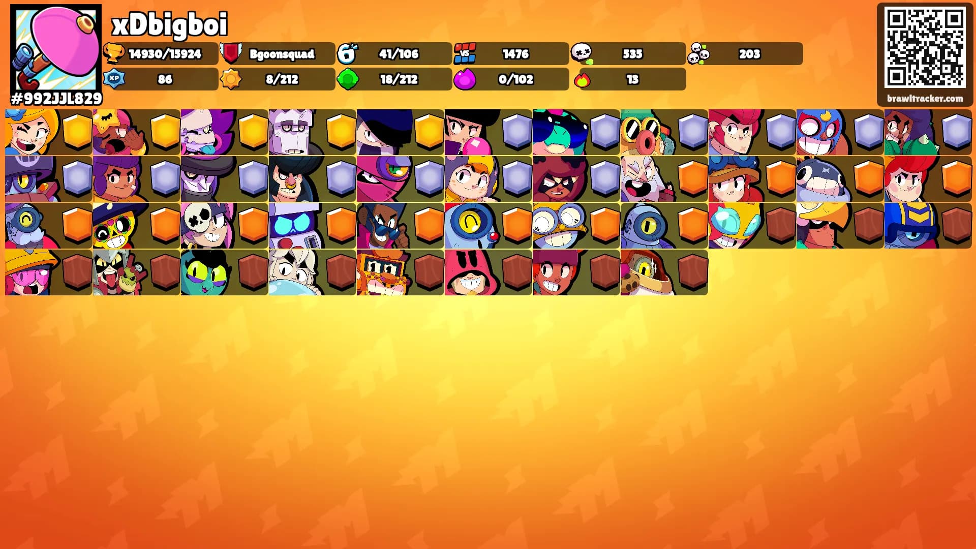 xDbigboi's Ranks