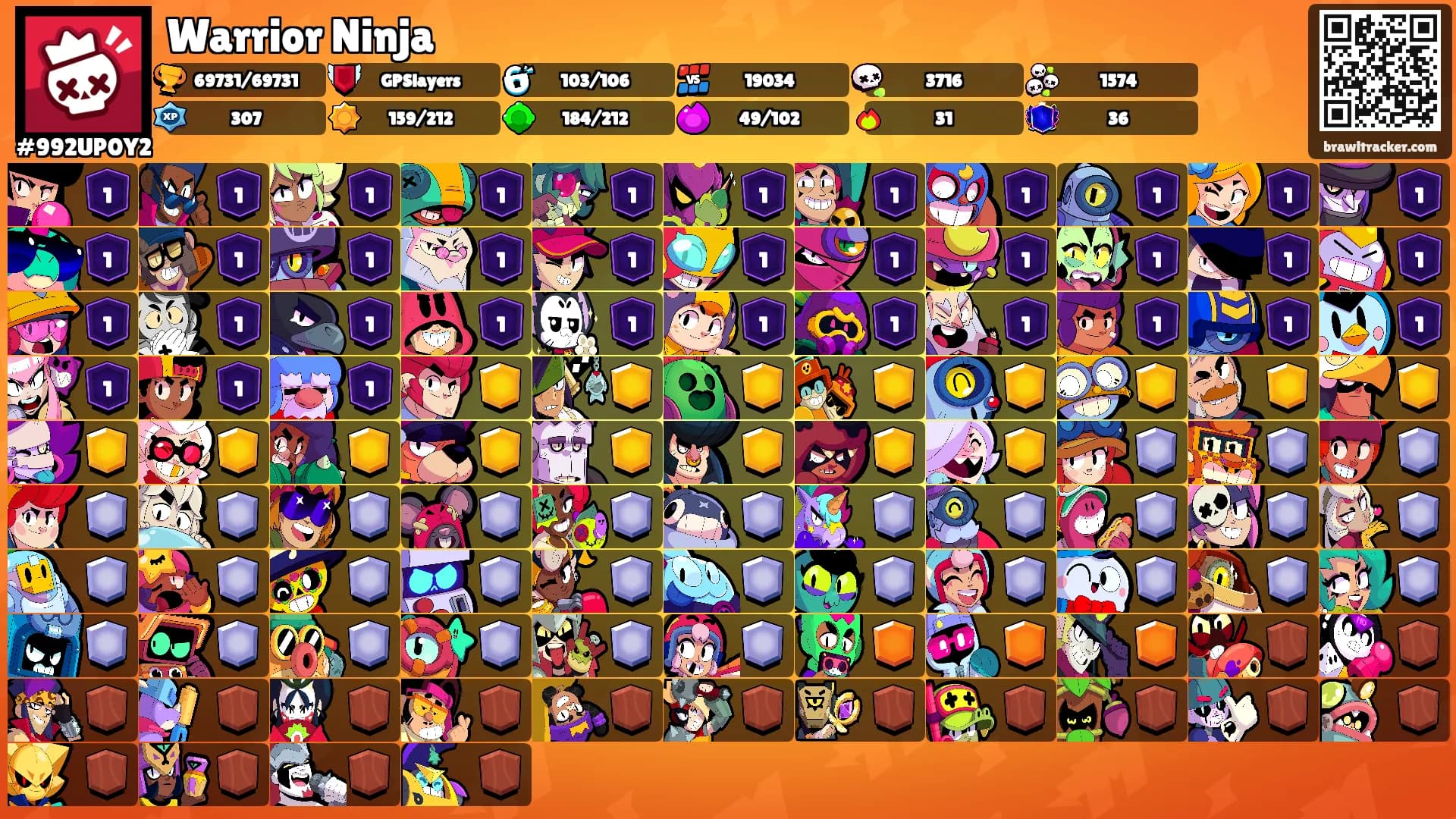 Warrior Ninja's Ranks