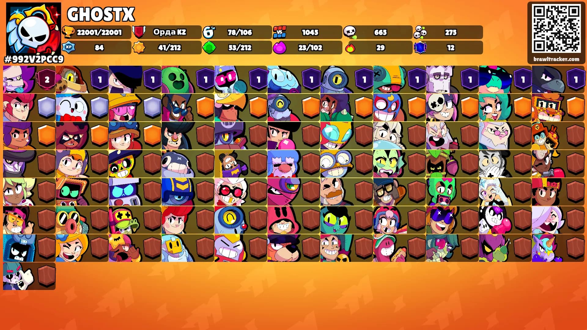 GHOSTX's Ranks