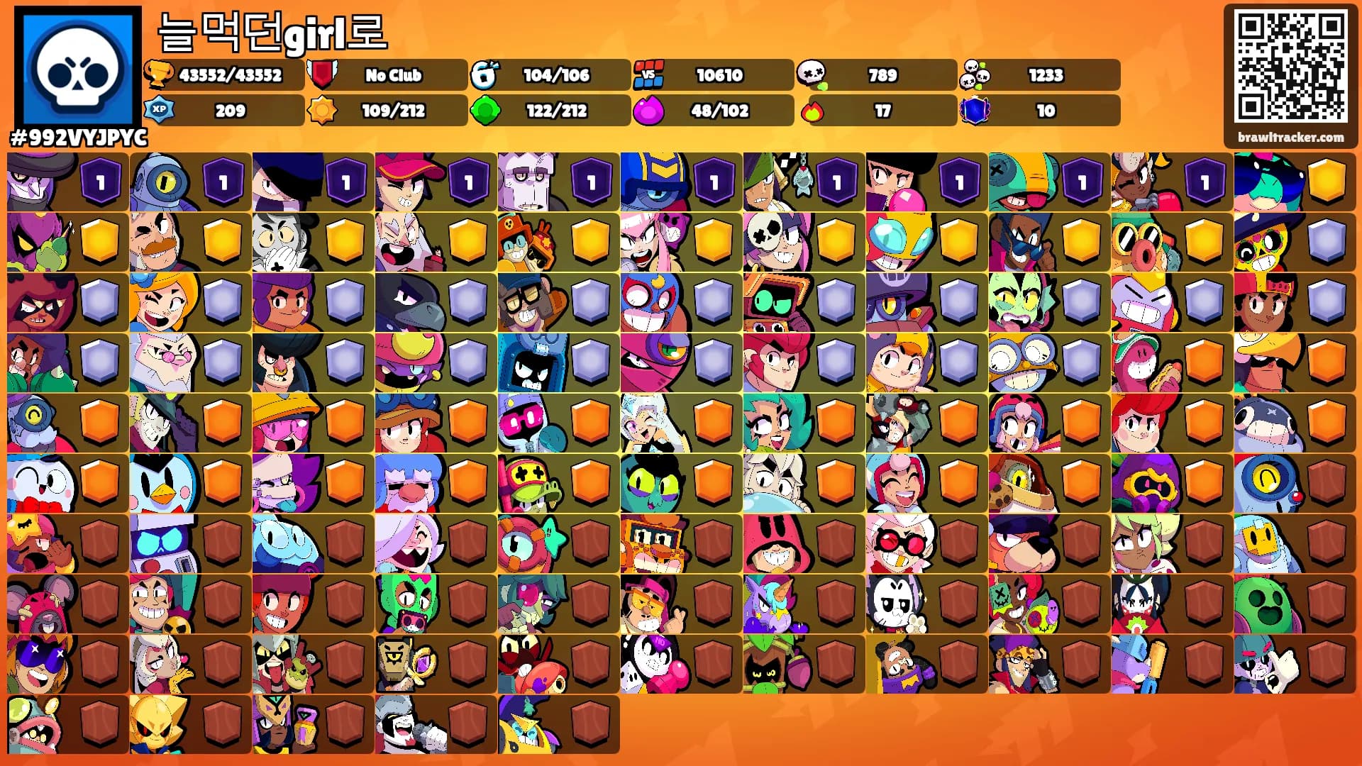 늘먹던girl로's Ranks