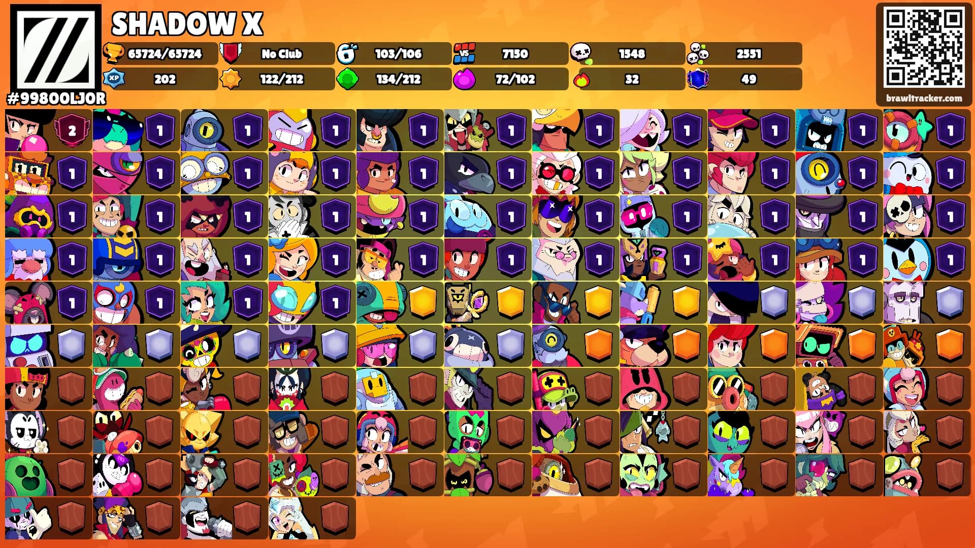 SHADOW X's Ranks