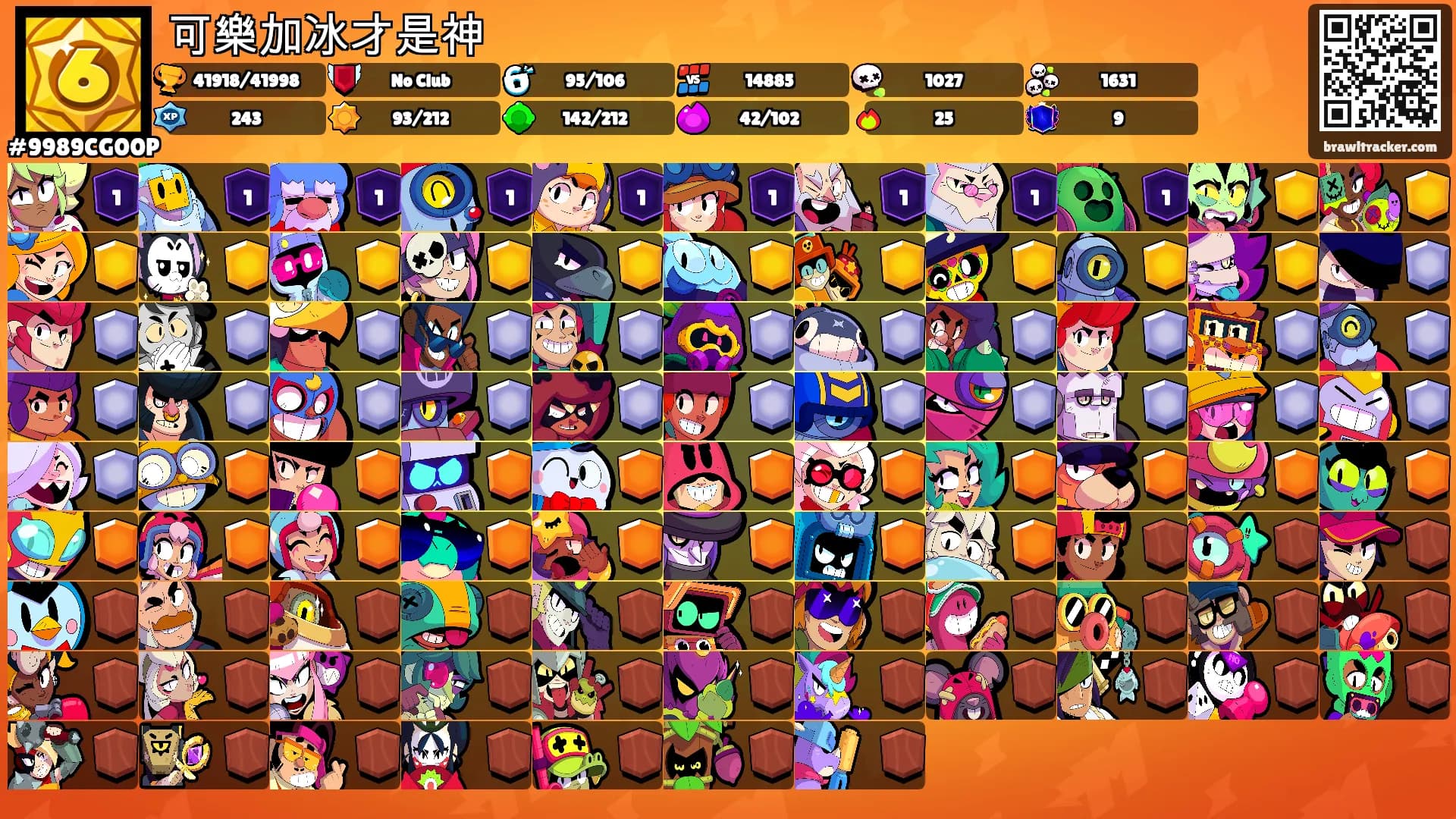 可樂加冰才是神's Ranks