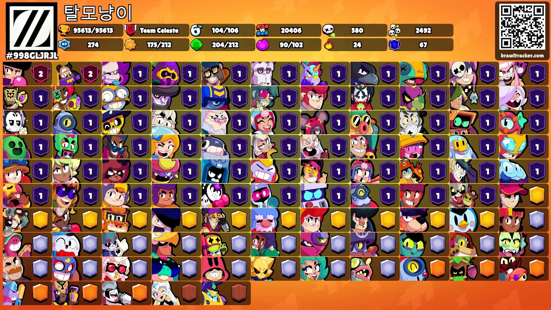 탈모냥이's Ranks