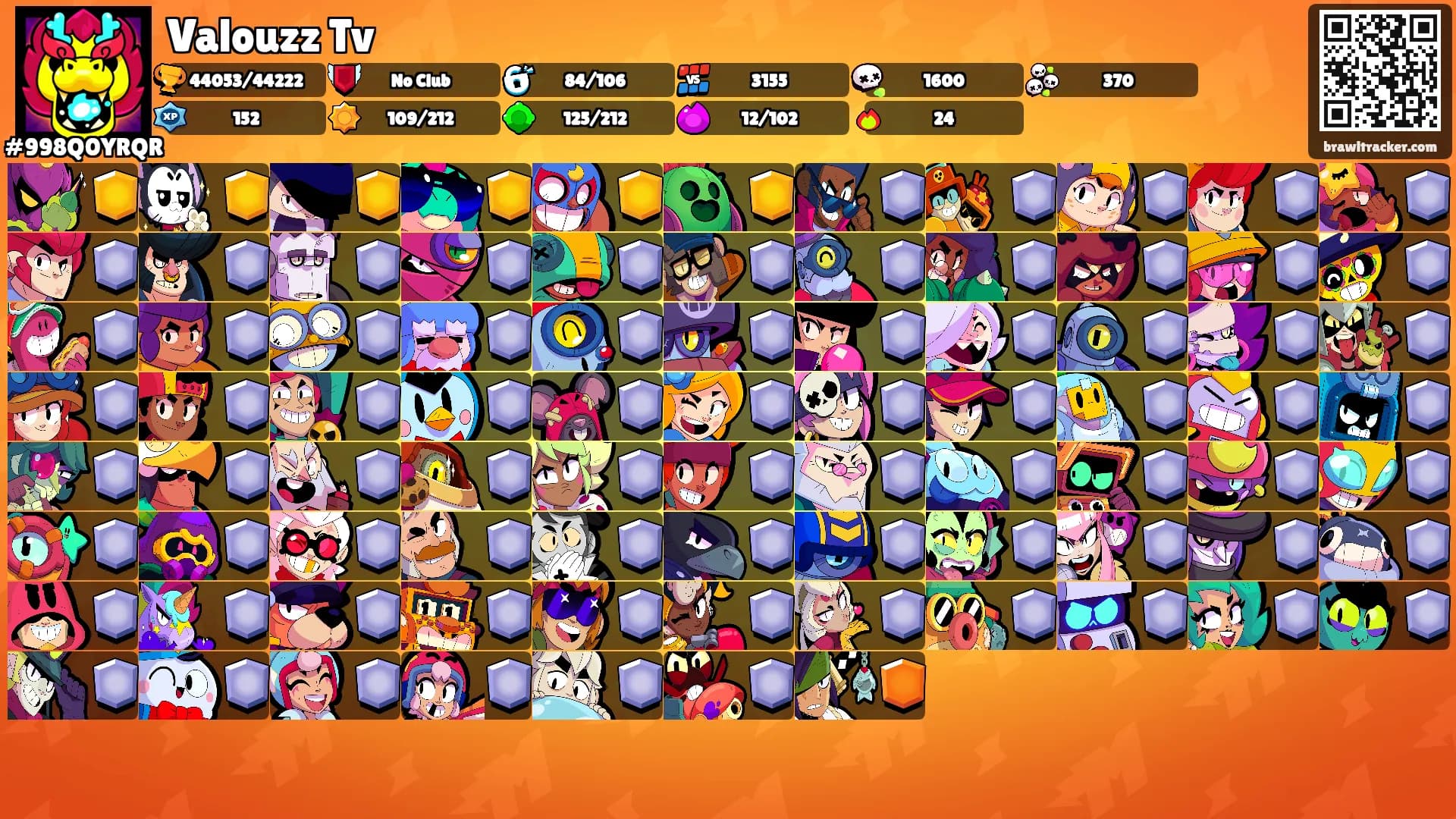Valouzz Tv's Ranks