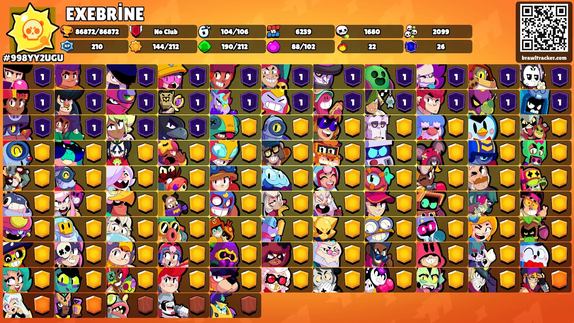 EXEBRİNE's Ranks
