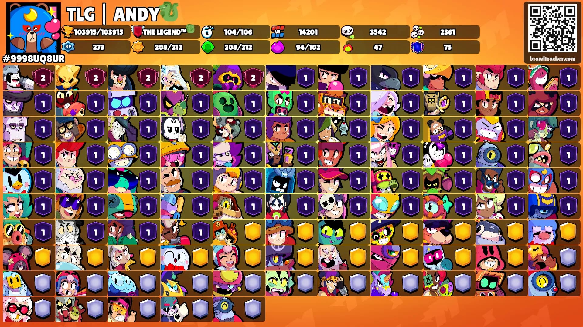TLG | ANDY🐉's Ranks