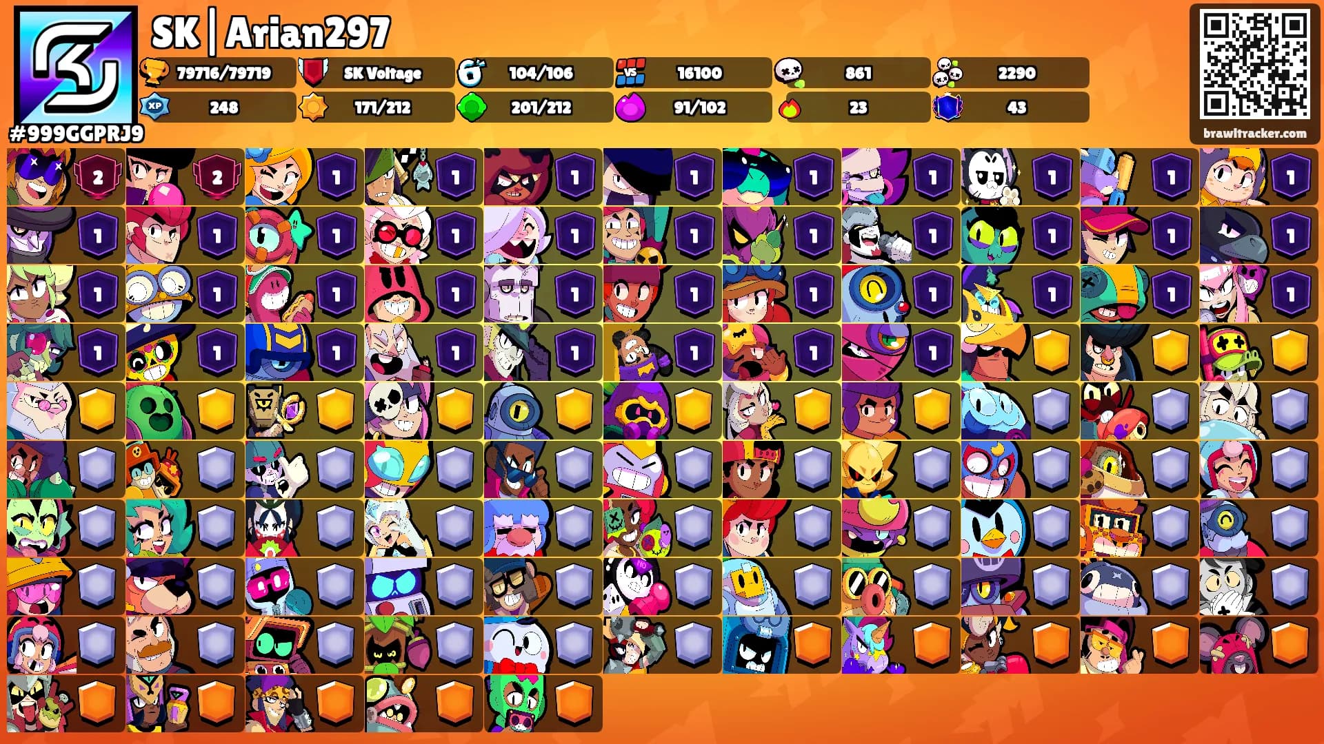 SK|Arian297's Ranks
